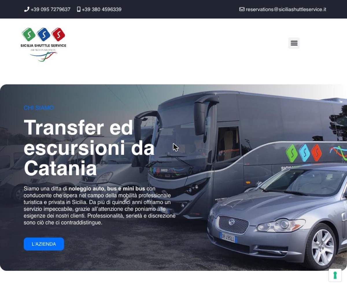 Anteprima del sito Sicilia Shuttle Service